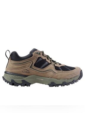 NWOT - L.L. Bean Men's Tan and Black Comfort Ride Waterproof Shoes